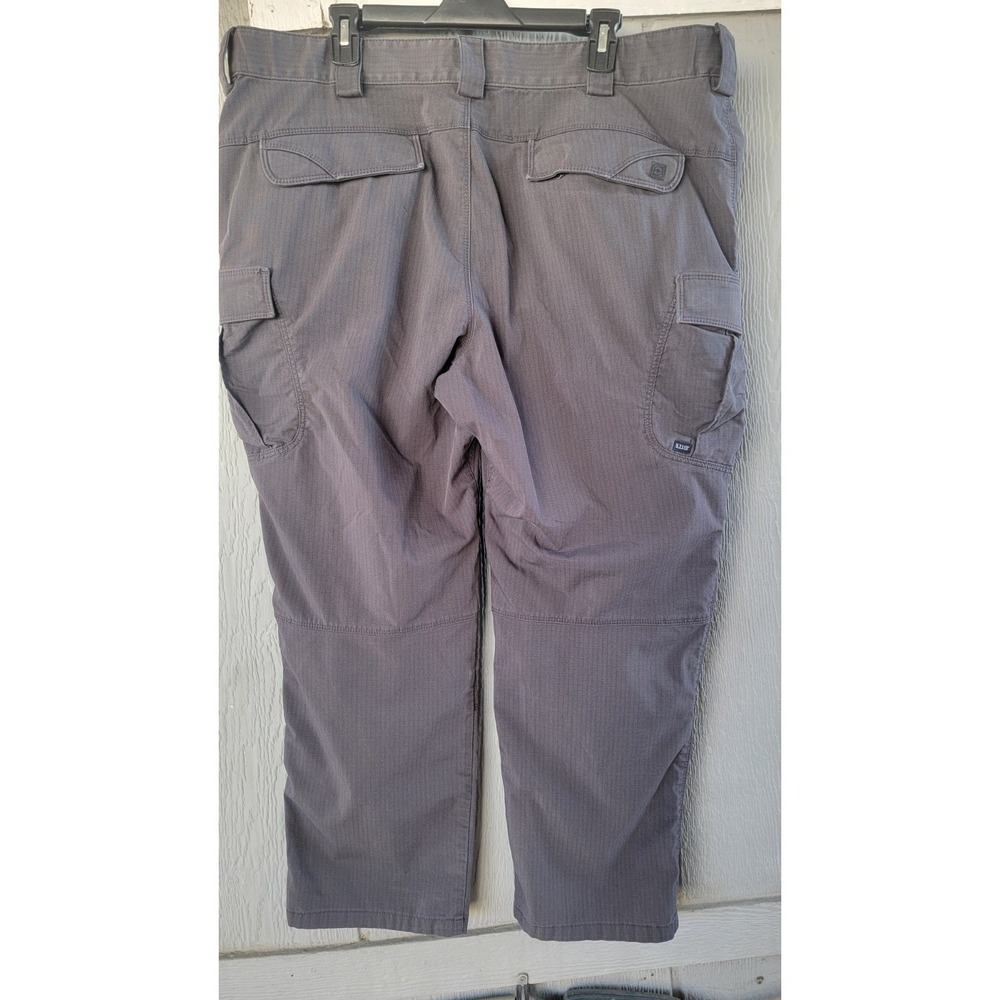 5.11 511 Tactical Pants Men 42x30 Gray Cargo Ripstop Fast‎ Tac Urban Hike Fish - Picture 9 of 9